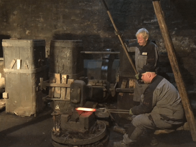 Hammer in Betrieb